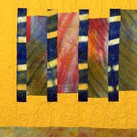 pillars quilt detail