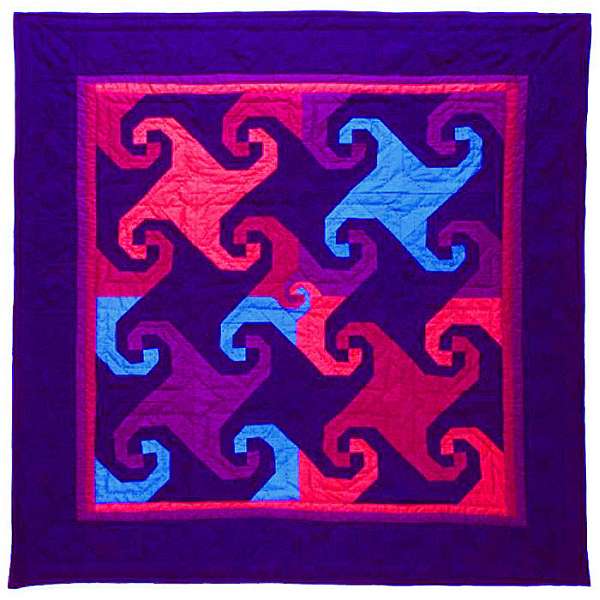 Quilt by Joy-Lily titled: Coriolis Factor.