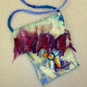 handmade felt purses